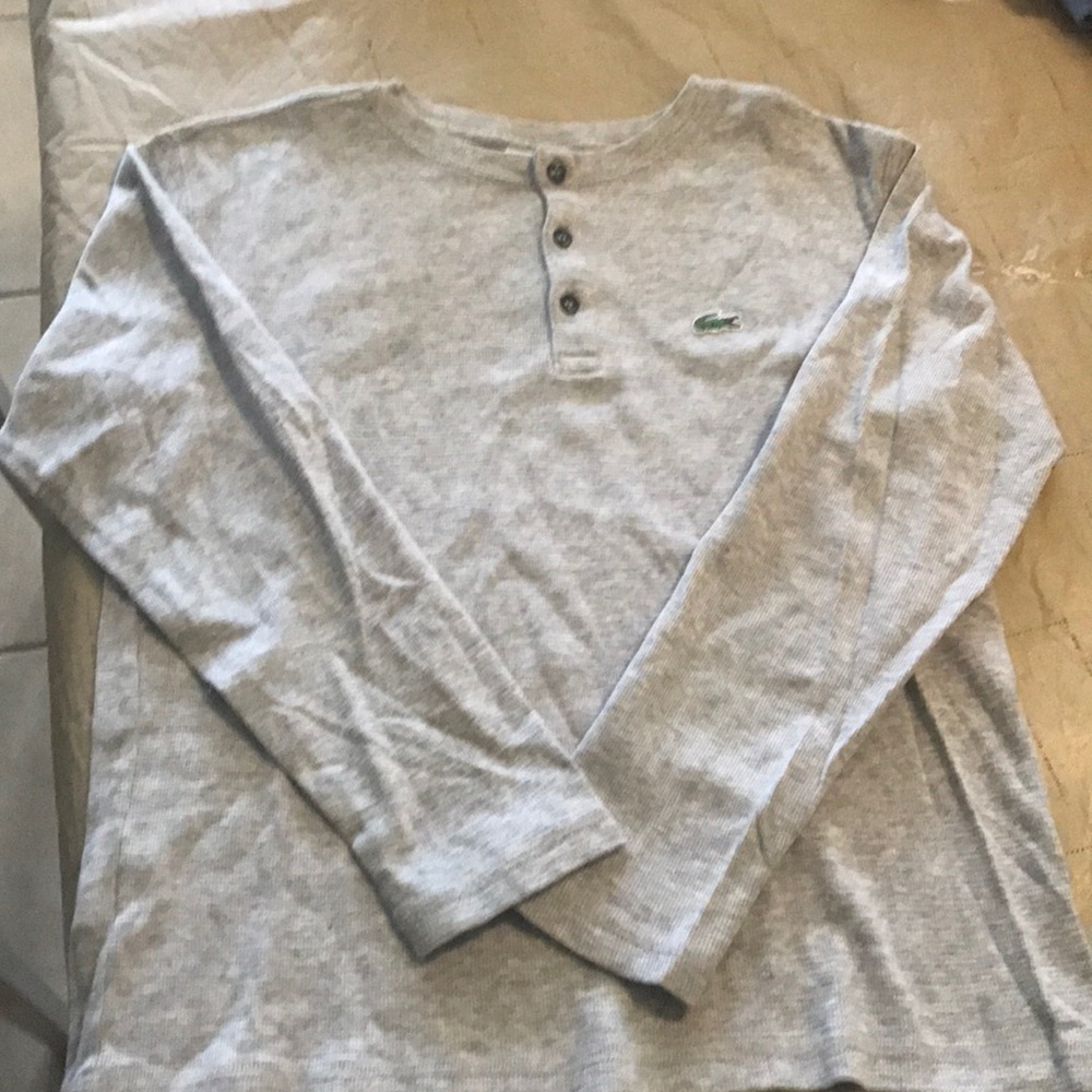 Lacoste boys long sleeve top. 10